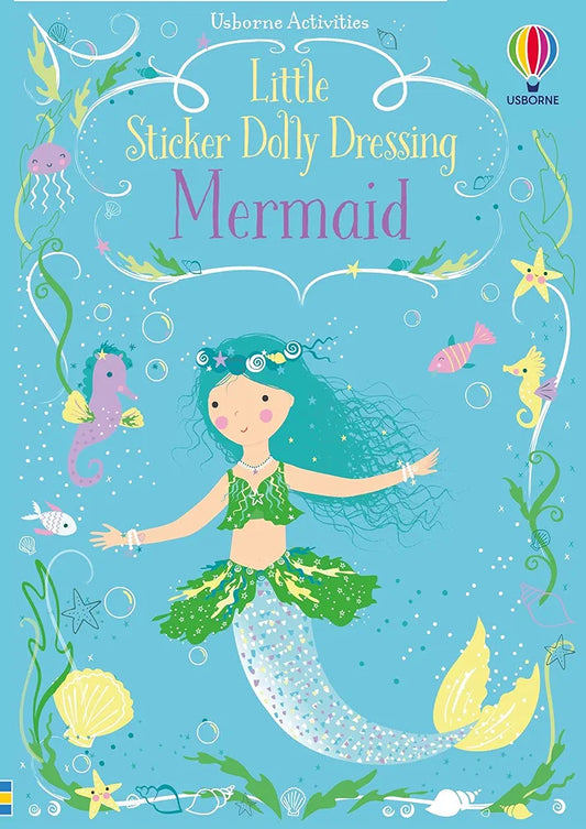 Little Sticker Dolly Dressing Reusable Sticker Book - Mermaids