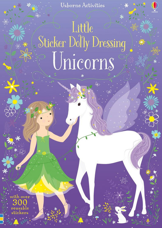 Little Sticker Dolly Dressing Reusable Sticker Book - Unicorns