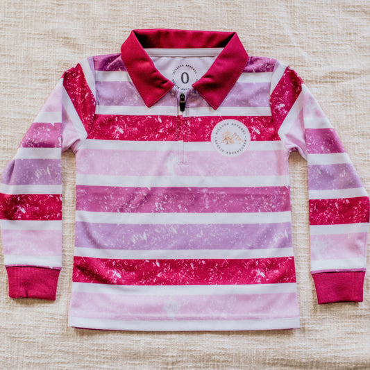 Sunseeker Sun Shirt - Pink Stripe