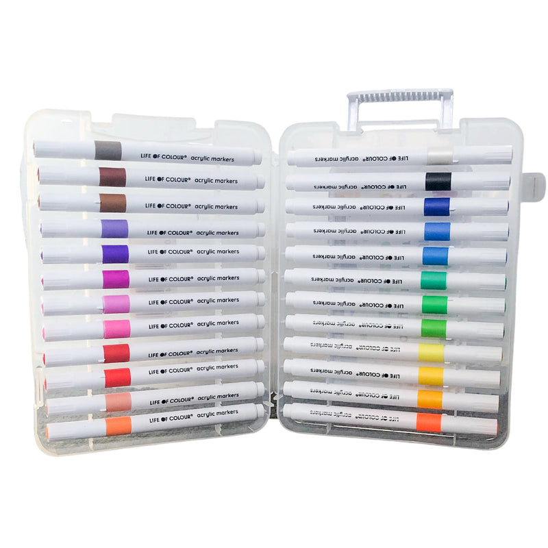 Acrylic Markers - Set of 24