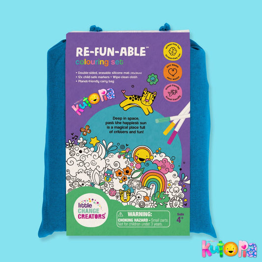 Kutopia Re-FUN-able™ Colouring Set