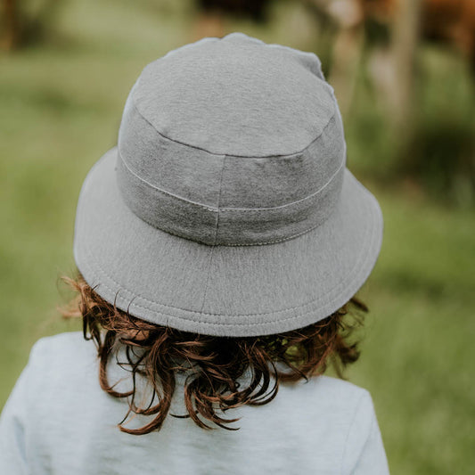 Kids Bucket Hat - Grey Marle