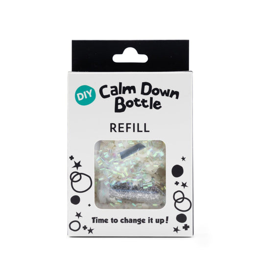 DIY Calm Down Bottle Refill - Glow in the Dark